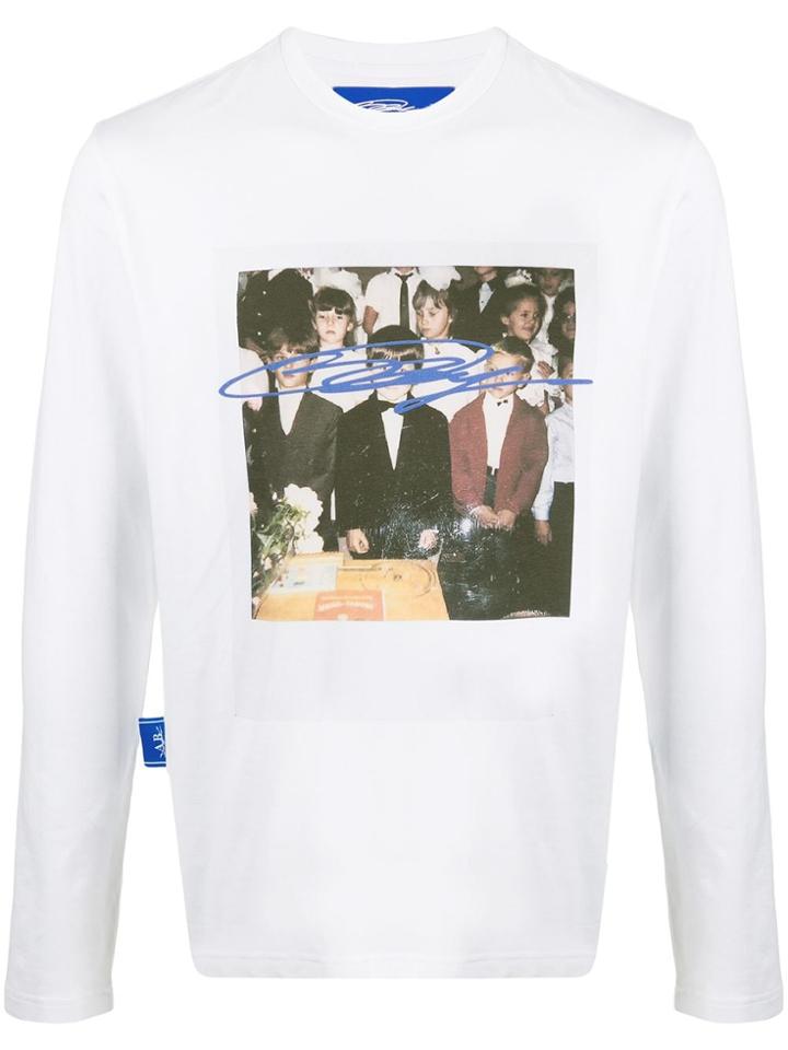 Anton Belinskiy Photograph Print Top - White