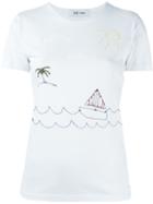 Jimi Roos Embroidered Day Panorama T-shirt