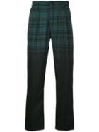 Taakk Tartan Trousers - Green