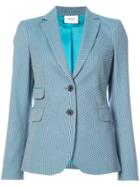 Akris Punto Printed Blazer - Blue