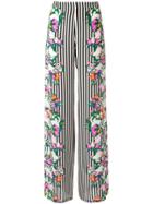 Saloni Wide Leg Trousers - White