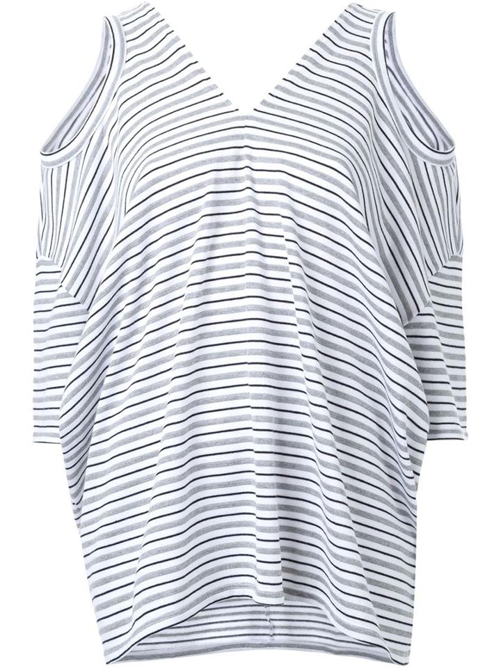 Anrealage Reflect T-shirt, Women's, White, Cotton/aluminium/glass