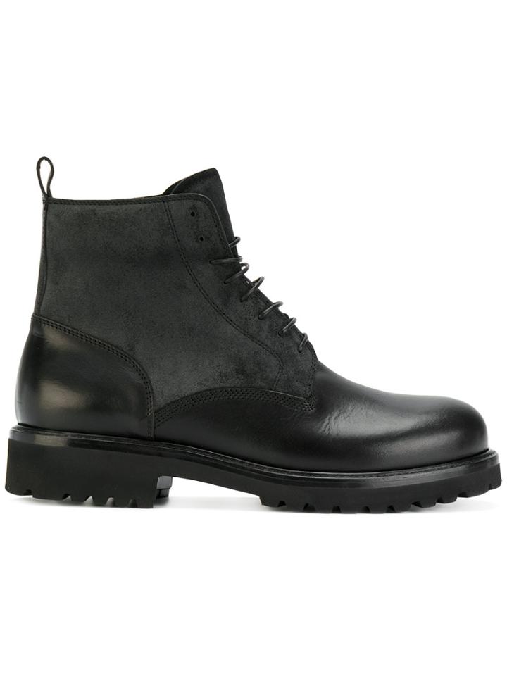 Ermanno Scervino Lace-up Boots - Black
