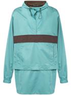 Rochambeau Layered Wind Breaker - Green