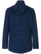 Loro Piana Two Buttoned Slim-fit Coat - Blue