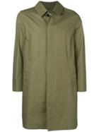 Mackintosh Khaki Cotton Storm System 3/4 Coat Gm-001bs - Green