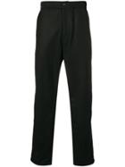 Universal Works Elasticated Waist Straight Trousers - Black