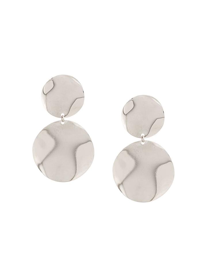 Isabel Marant Petals Drop Earrings - Silver