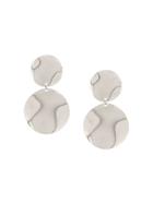 Isabel Marant Petals Drop Earrings - Silver