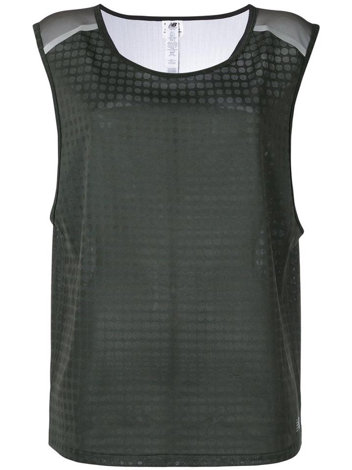 New Balance Running Tank Top, Women's, Size: Large, Green