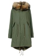 Furs66 Classic Parka Coat - Green