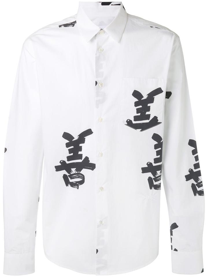 Soulland Apfel Shirt, Men's, Size: Small, White, Cotton