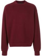 Alexander Wang Classic Fleece Sweatshirt - Red