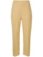 3.1 Phillip Lim Grosgrain Trim Tailored Trousers - Brown