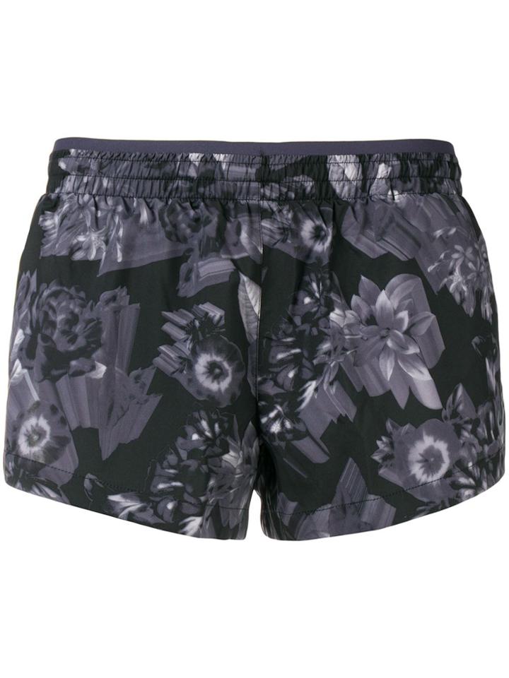 Nike Elevate Printed Running Shorts - Black