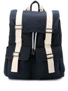 Reebok X Victoria Beckham Foldover Top Backpack - Blue