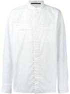 Haider Ackermann 'byron' Shirt, Men's, Size: Small, White, Cotton