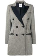 Moschino Vintage 1990's Tweed Coat - Grey