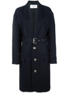 Julien David Single Breasted Coat - Blue
