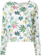 Fleur Du Mal Botanical Print Sweatshirt - Unavailable