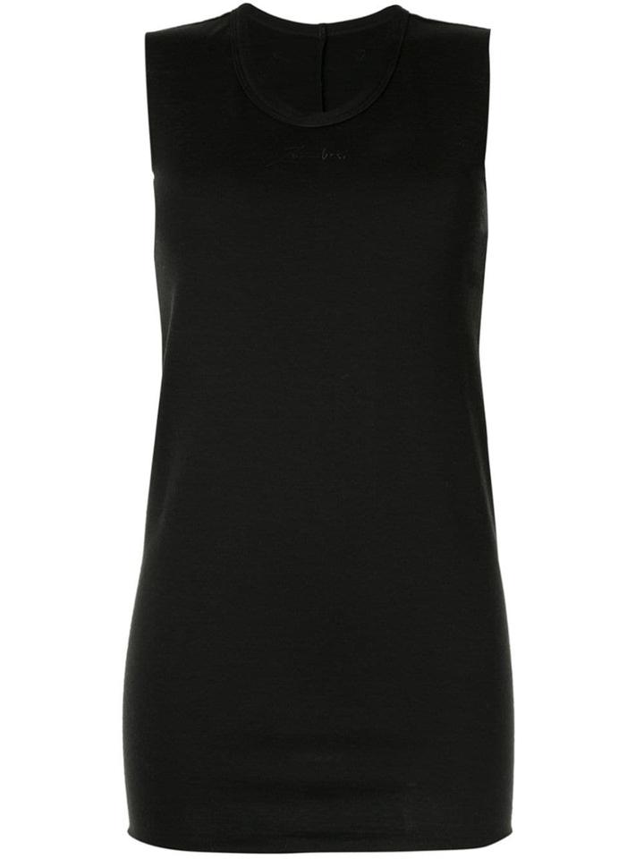 Zambesi Peppercorn Thermal Tank Top - Black