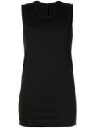 Zambesi Peppercorn Thermal Tank Top - Black