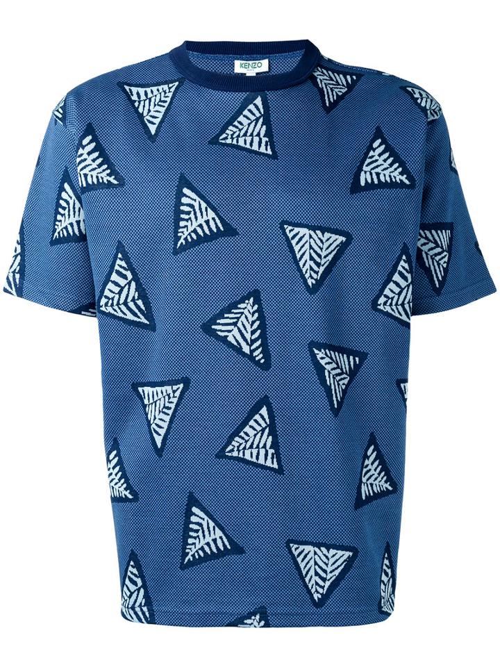 Kenzo - Bermudas T-shirt - Men - Cotton/polyester - S, Green, Cotton/polyester