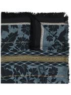 Pierre-louis Mascia Pancake Silk Scarf - Blue