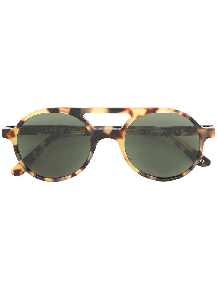 L.g.r Hata Round Sunglasses - Brown