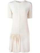 Stella Mccartney 'vittoria' Dress, Women's, Size: 44, Nude/neutrals, Silk