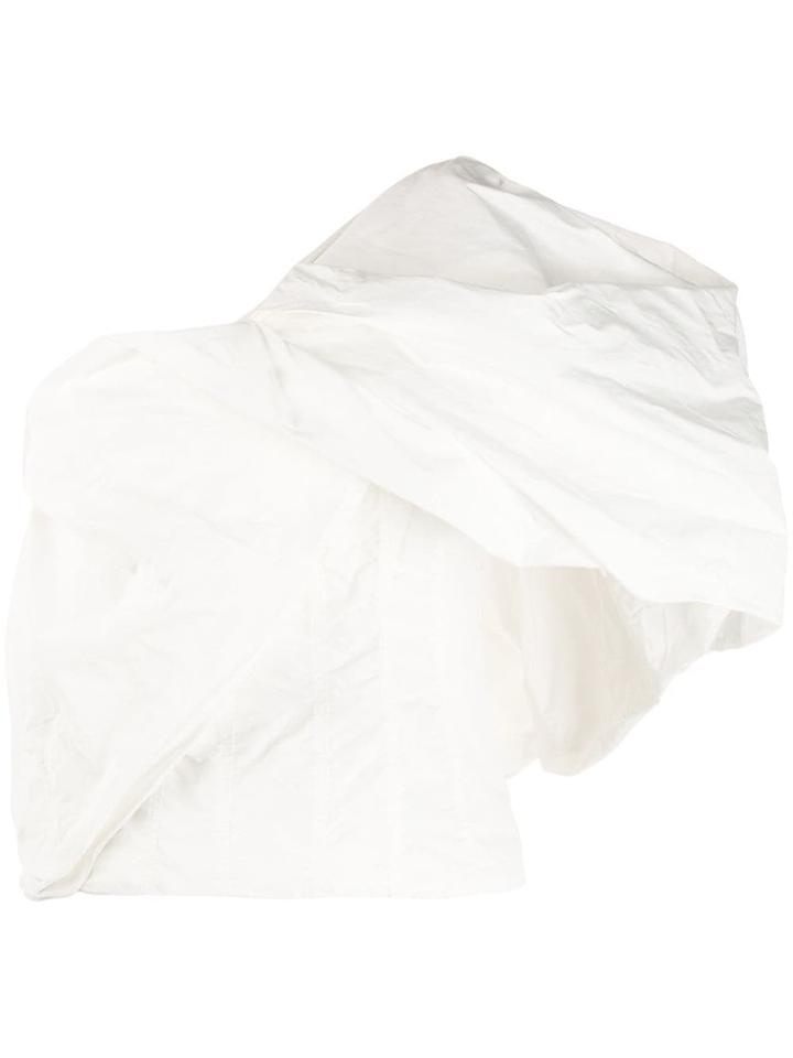 Givenchy Voluminous One Shoulder Top - White
