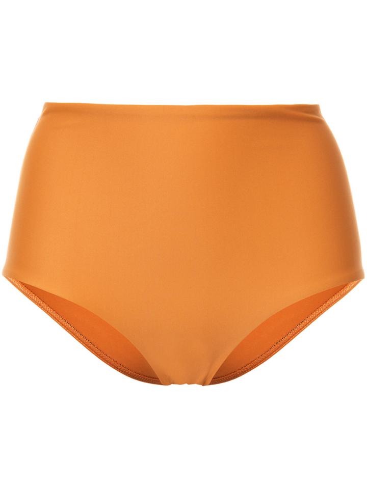 Matteau The High Waist Brief - Yellow & Orange