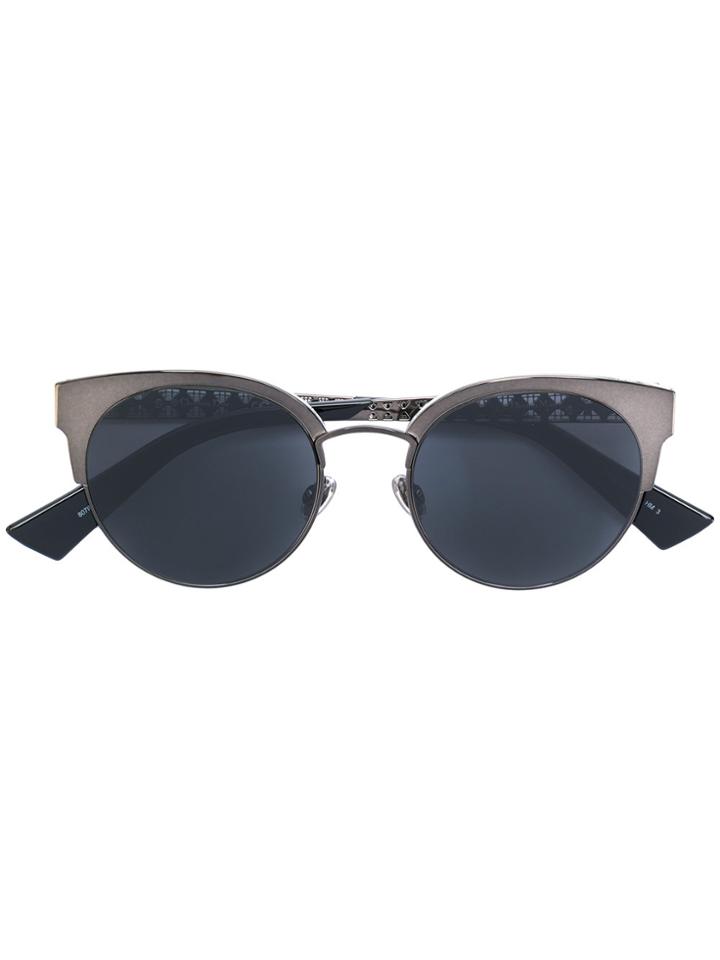 Dior Eyewear Cat Eye Sunglasses - Black