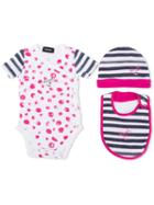 Diesel Kids - Short-sleeved Romper - Kids - Cotton - 9 Mth, White