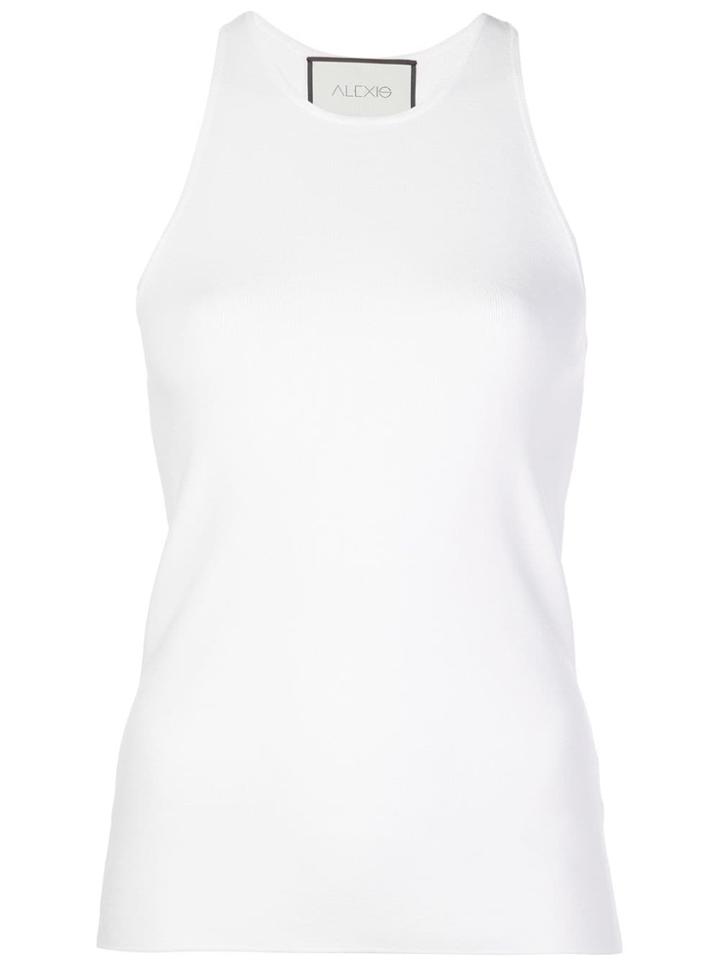 Alexis Zeni Racerback Vest - White