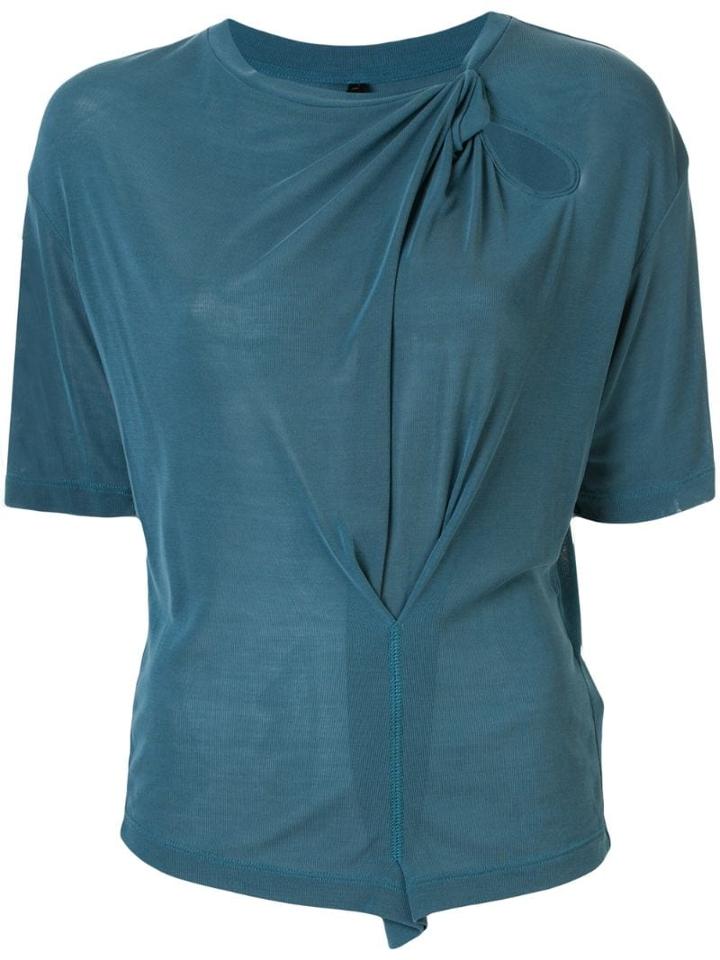 Unravel Project Press Stud Button Top - Blue