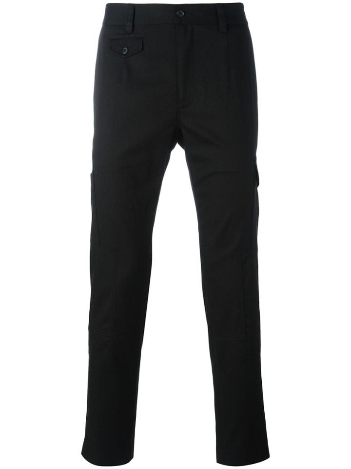 Dolce & Gabbana Cargo Trousers - Black