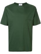 Sunspel Ribbed T-shirt - Green