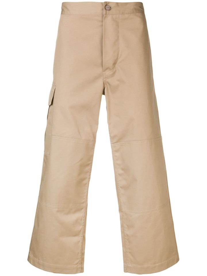 Jacquemus Men Wide-leg Trousers - Neutrals