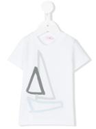 Il Gufo - Sailboat Print T-shirt - Kids - Cotton/spandex/elastane - 18 Mth, White