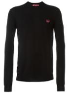 Mcq Alexander Mcqueen 'swallow' Jumper, Men's, Size: Xl, Black, Wool