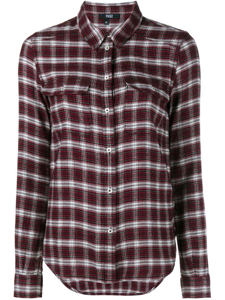 Paige Long Sleeved Checked Shirt