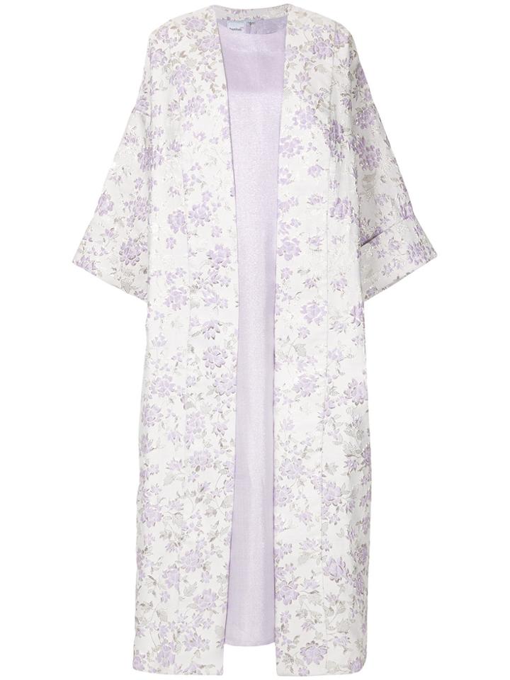 Bambah Isabella Kaftan Dress - Pink & Purple