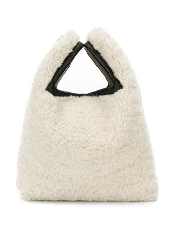 Simonetta Ravizza Slouchy Mini Bag - White
