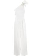 Dsquared2 One Shoulder Jumpsuit - White
