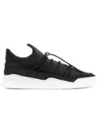 Filling Pieces Tie Detail Sneakers - Black