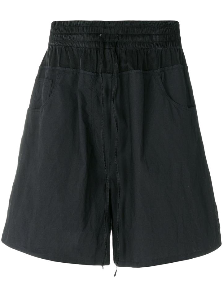 Andrea Ya'aqov Track Shorts - Black