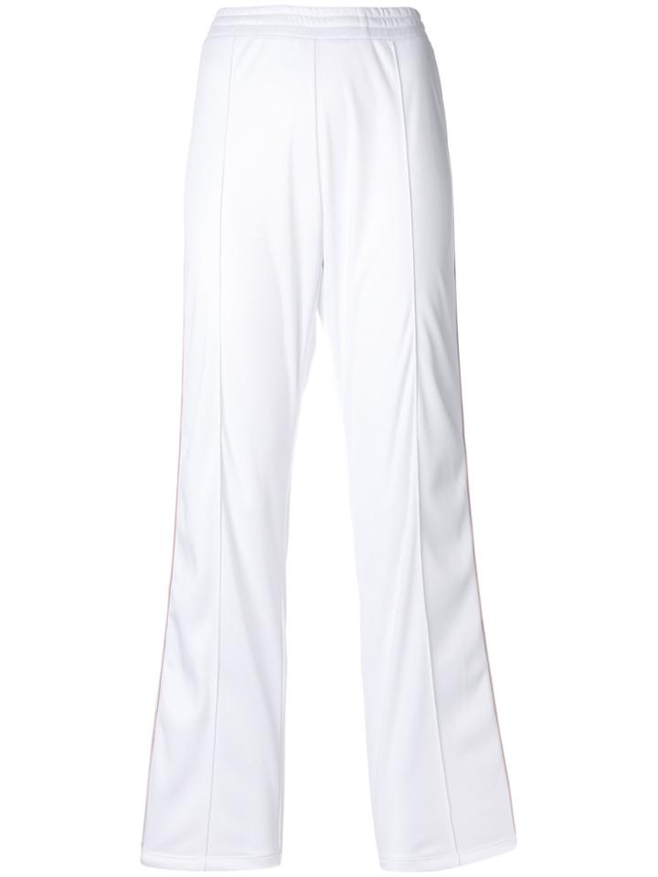 Forte Couture Branded Side Panel Track Pants - White