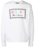 Versus Printed Sweater - White