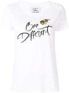 Quantum Courage 'bee Different' T-shirt - White